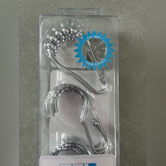 NWT Shower Curtain Hooks
** 3 for $20! - Picture 2 of 3